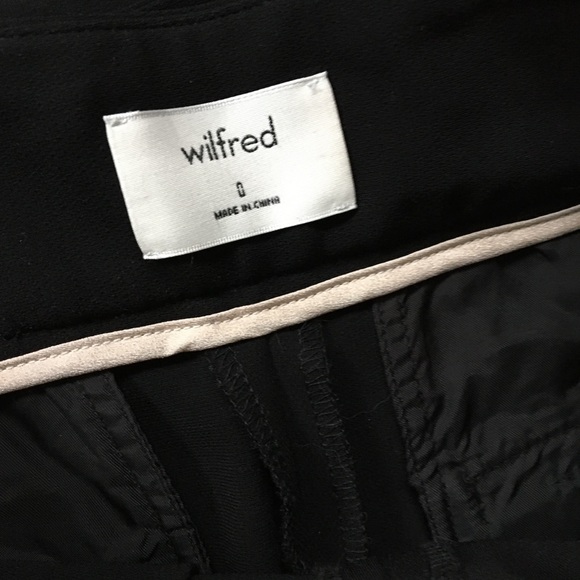 Black Wilfred Feuille Pant - Picture 4 of 5
